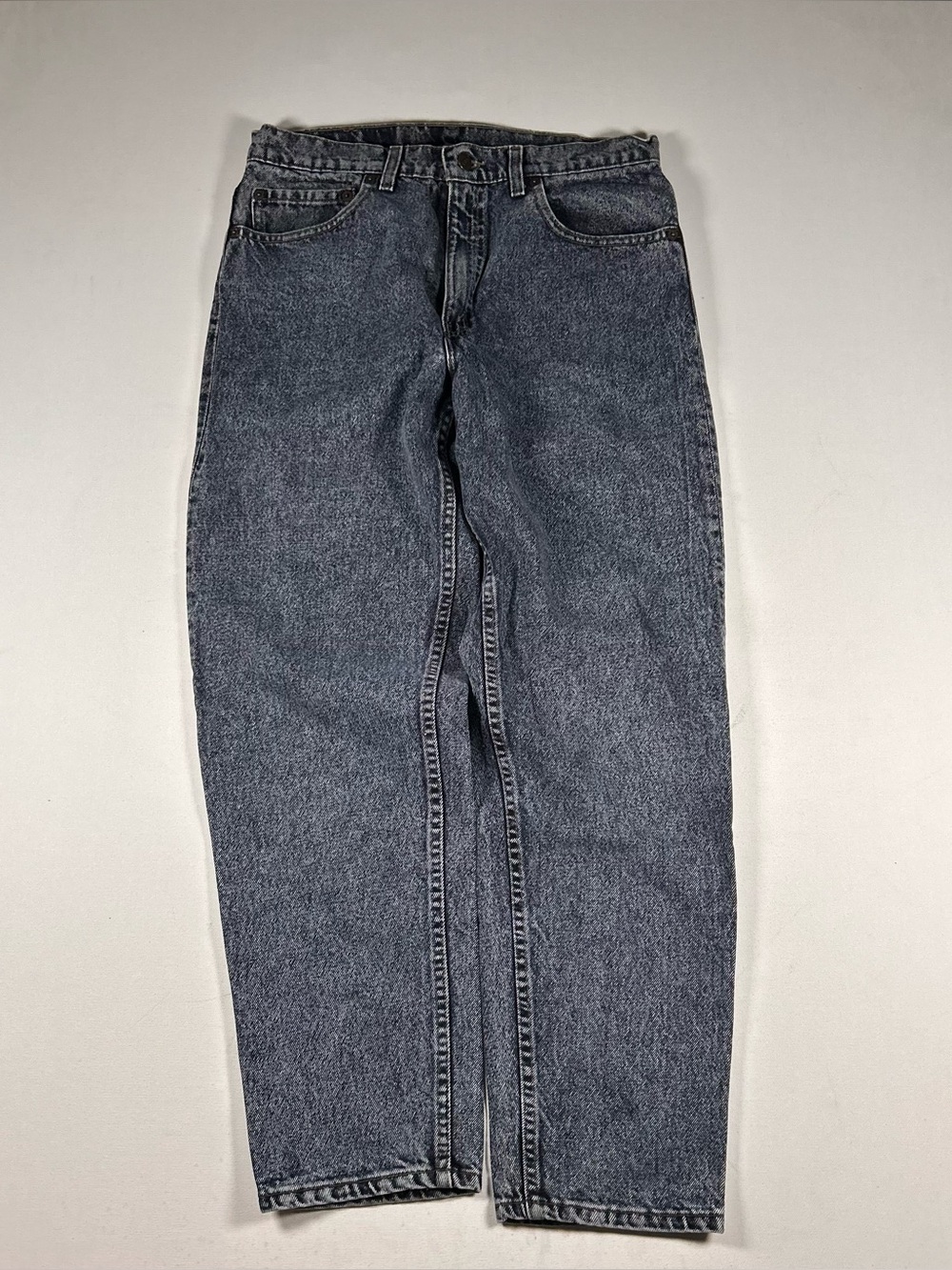 Vintage 90s Levis 550 Relaxed Fit Blue Jeans Medium Wash USA 33x30 (fits 30x29)